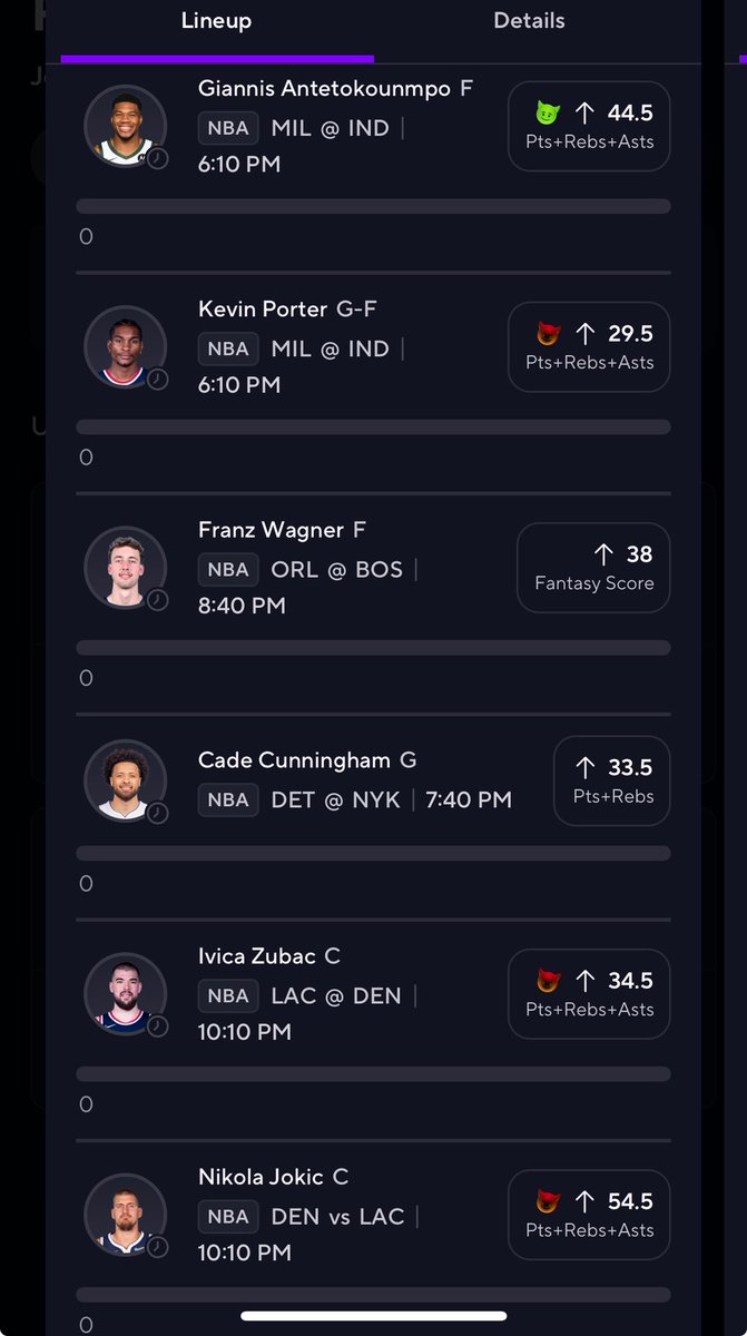 swayzoland_'s tweet image. 6 man for today #NBA #Prizepicks #GamblingX #GamblingTwitter #GamblingCommunity
