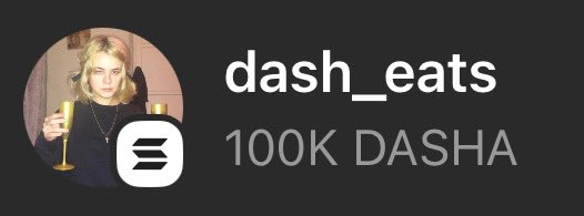 OneSolLeft's tweet image. This is all you need to ensure generational prosperity for your entire bloodline until the end of time.

$DASHA.