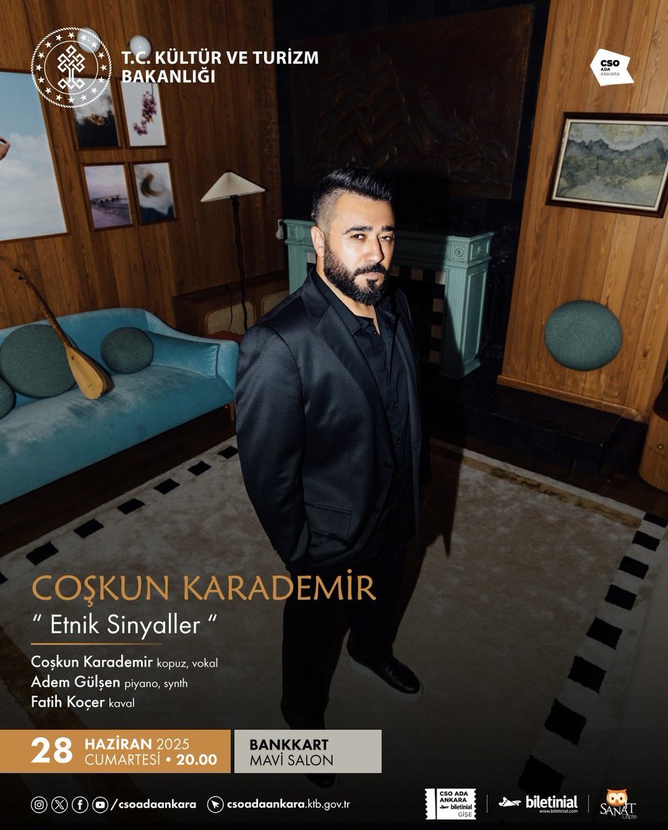 28 HAZİRAN ANKARA❤️‍🔥
biletinial.com/tr-tr/music/co…