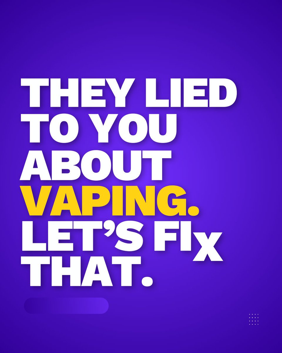 Almost half of UK smokers wrongly believe vaping is as harmful, or worse, than smoking. This myth is stopping people from making the switch. The longer it goes unchecked, the more lives are at risk. Curious, when did you realise how much misinformation there is around vaping?