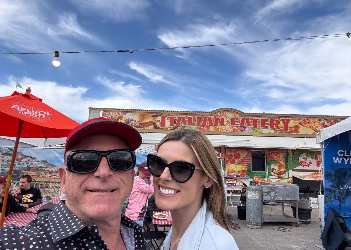 Always time for Italian Food at Las vegas 
San Genero Festival