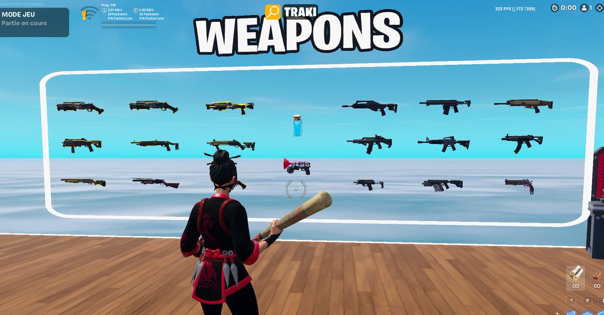 Plutot arme sur le mur ou générateur d'objet ? C'est pour la 669