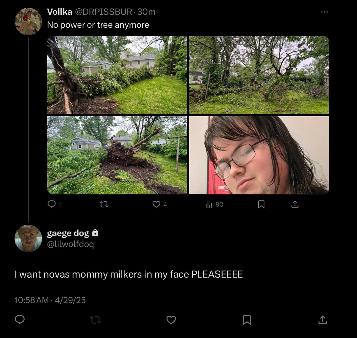 DRPISSBUR's tweet photo. @lilwolfdoq https://t.co/Cb7ZgBoEag