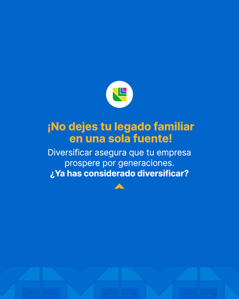 Diversificar tu empresa familiar no solo reduce riesgos, sino que también mejora la estabilidad financiera y fomenta la innovación. ¿Ya estás diversificando tu negocio? #EmpresasFamiliares #Diversificación #Crecimiento #Innovación #Liderazgo #Negocios #FuturoEmpresarial
