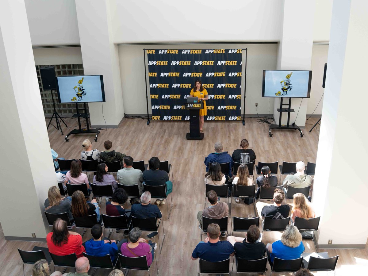 App State Admissions tweet media