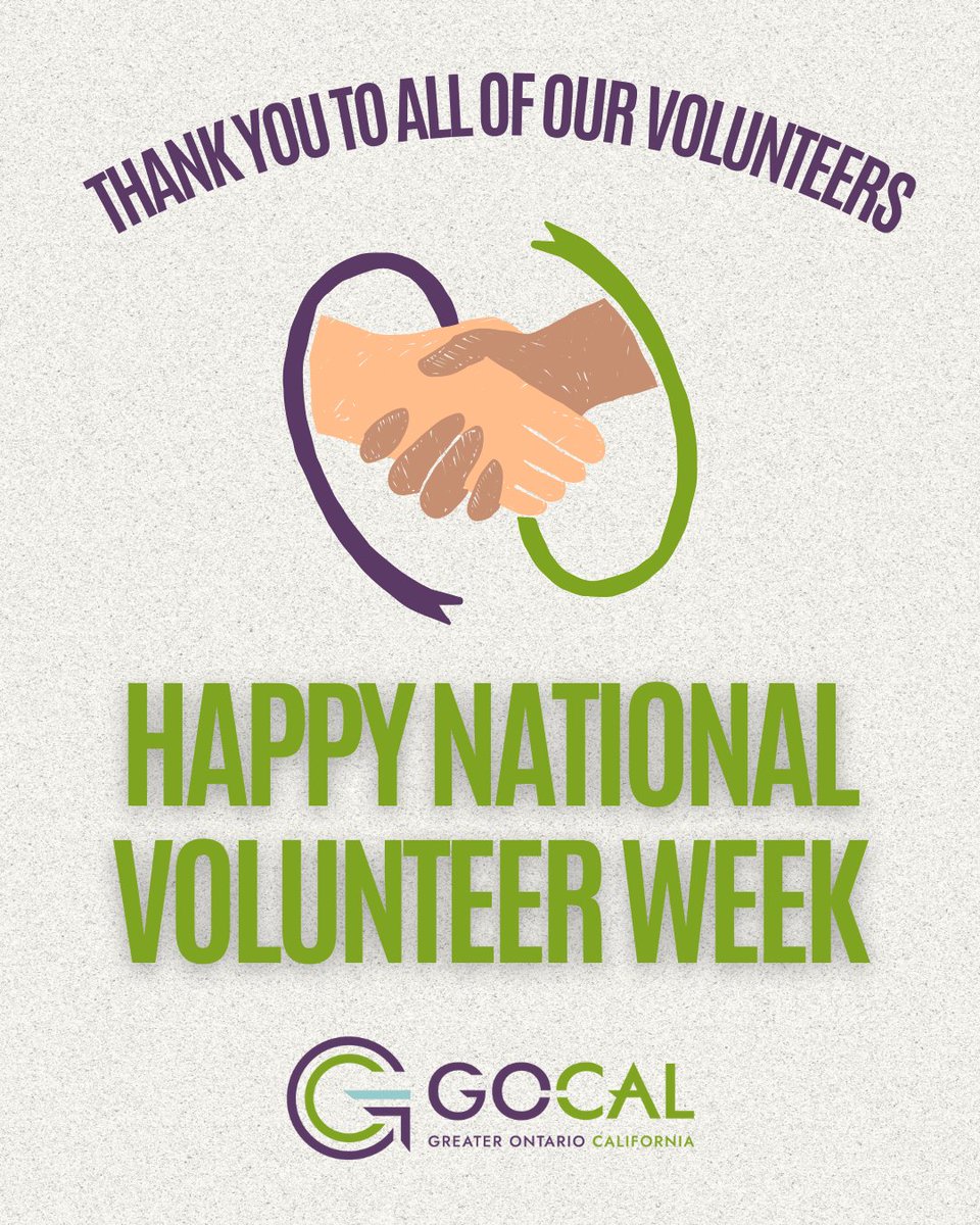 Happy National Volunteer Week! 🌟 Thank you to all our incredible volunteers for your dedication, hard work, and heart. You make a difference every day! 💙