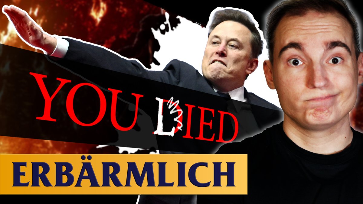 Elon Musk ist der peinlichste Gamer der Welt. youtu.be/f0o1Q7uE51U