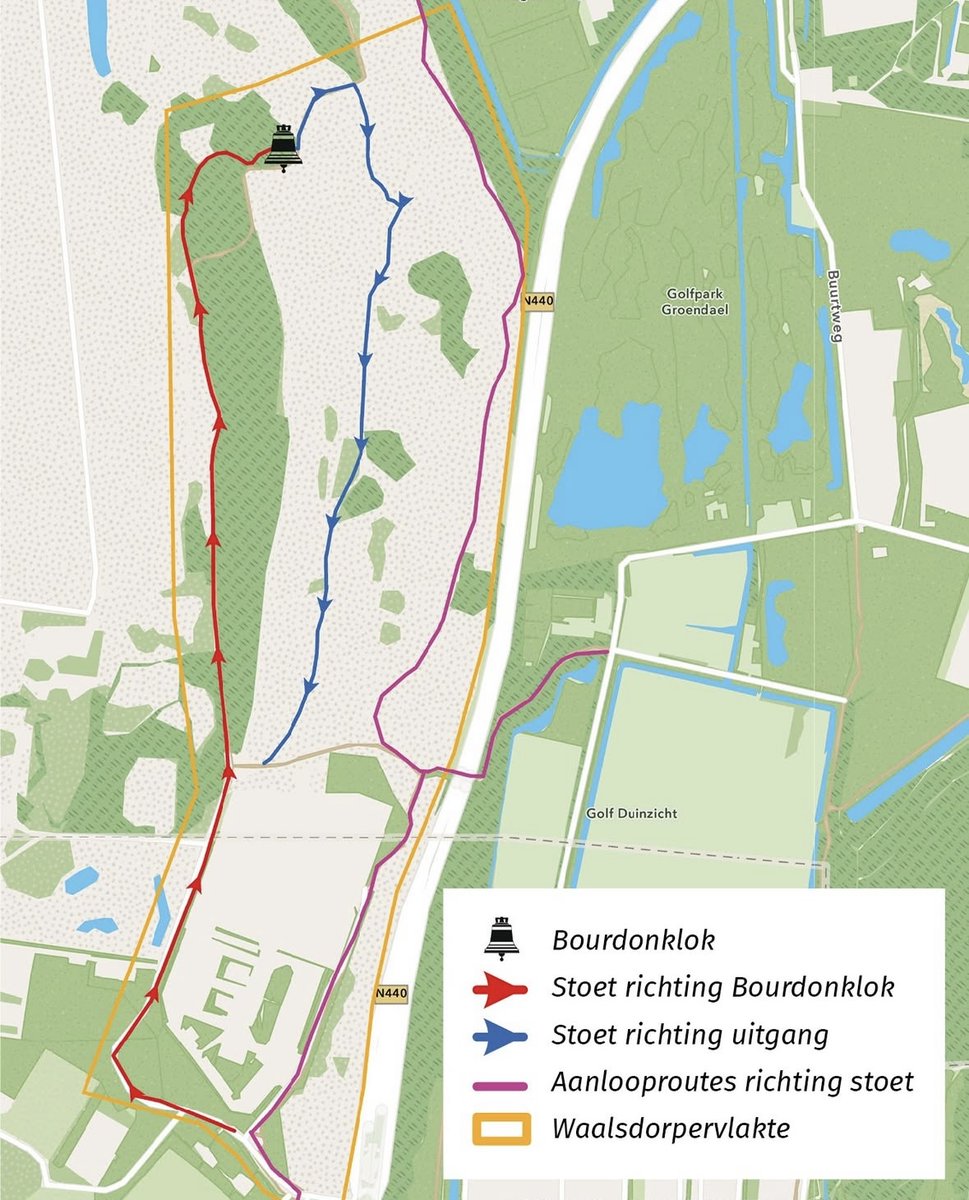 ⚠️ Let op: op 4 mei zijn paden rond de Waalsdorpervlakte afgesloten i.v.m. Dodenherdenking (16:00–23:30). Geen doorgaand verkeer mogelijk, kies een alternatieve route. #dodenherdenking #waalsdorpervlakte