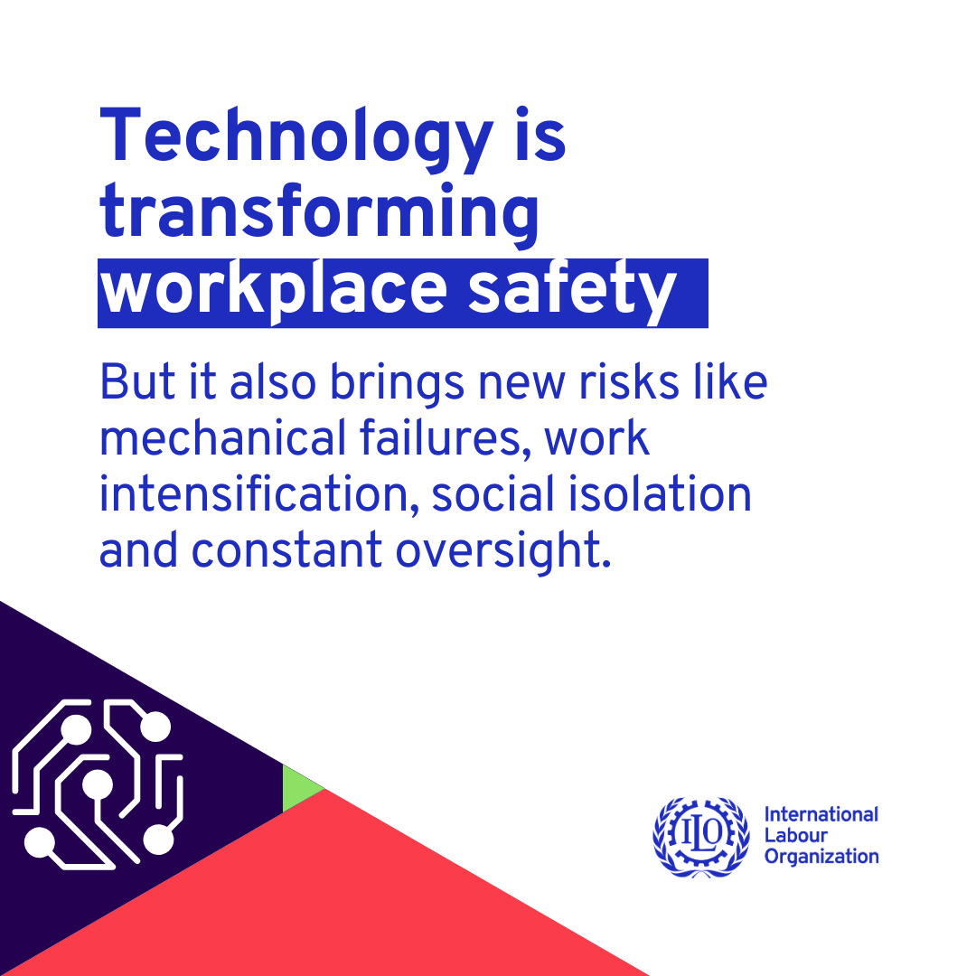 🤖 Robots can handle hazardous jobs—but what about the safety of the workers who operate and maintain them?

Digital tech must make workplaces safer, not riskier.

ow.ly/wavQ50VG4ck