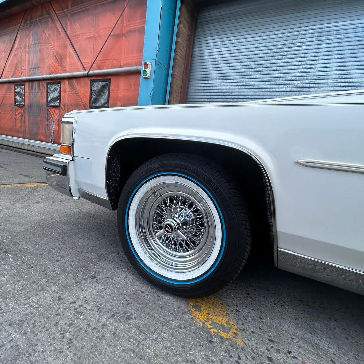 Blue Line Vouges Blue Stripes on the Caddy for the win 🏁 💙 #BlueStripes #BlueLines # ...