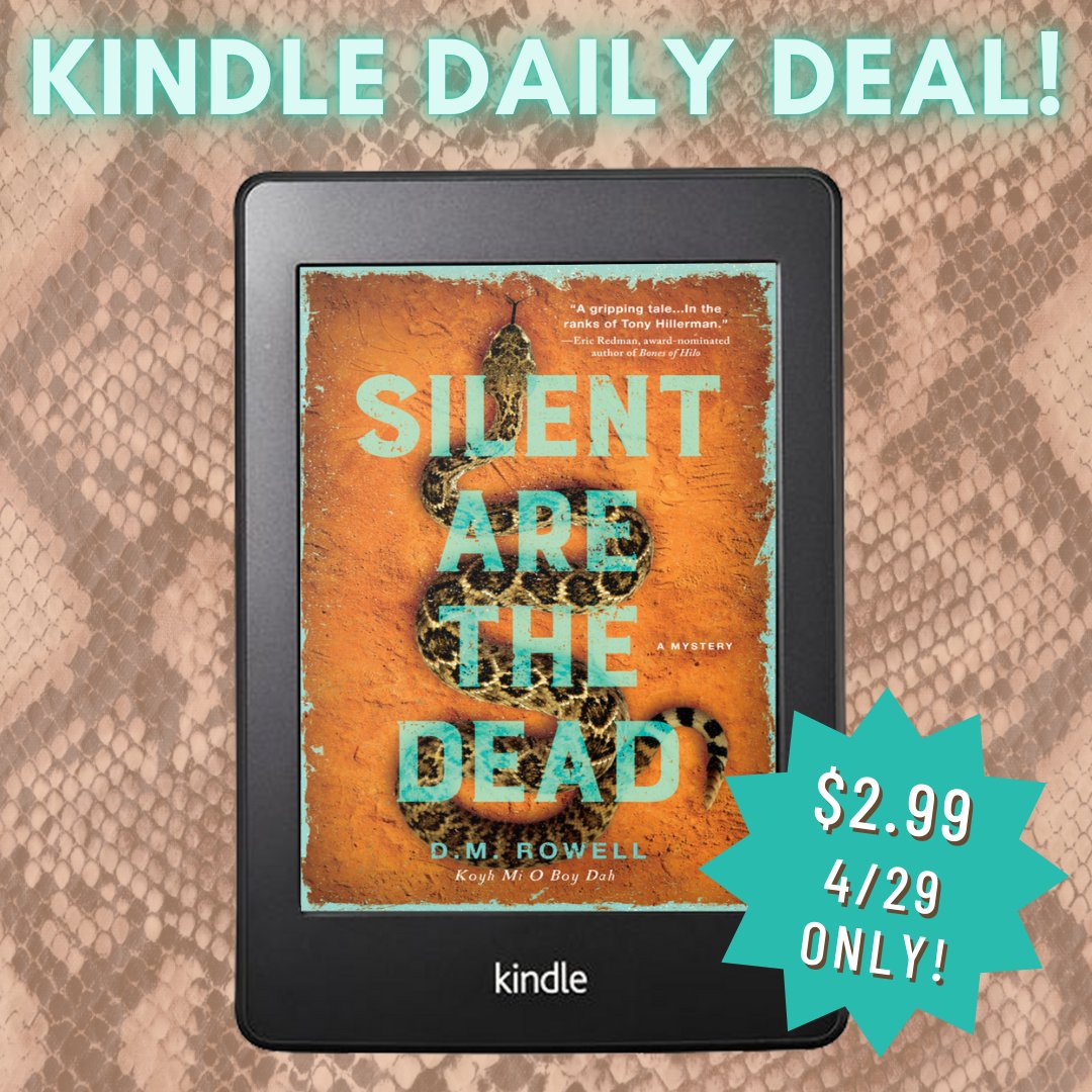It's a Flash Sale! 
amazon.com/Silent-are-Dea…
<a href="/crookedlanebks/">Crooked Lane Books</a>