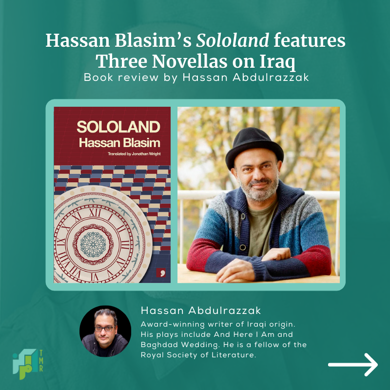 The Markaz Review is @markaz-review.bsky.social (@themarkazreview) on Twitter photo ⢠In āHassan Blasimās Sololand Features Three Novellas on Iraq,ā Hassan Abdulrazzak (<a href="/abdulrazzak/">Hassan Abdulrazzak</a>) explores Blasimās surreal, sharp-edged new work, where fragmented realities paint a haunting portrait of exile, war, and fractured identity.
bit.ly/hassan-blasims⦠⢠In āHassan Blasimās Sololand Features Three Novellas on Iraq,ā Hassan Abdulrazzak (<a href="/abdulrazzak/">Hassan Abdulrazzak</a>) explores Blasimās surreal, sharp-edged new work, where fragmented realities paint a haunting portrait of exile, war, and fractured identity.
bit.ly/hassan-blasimsā¦