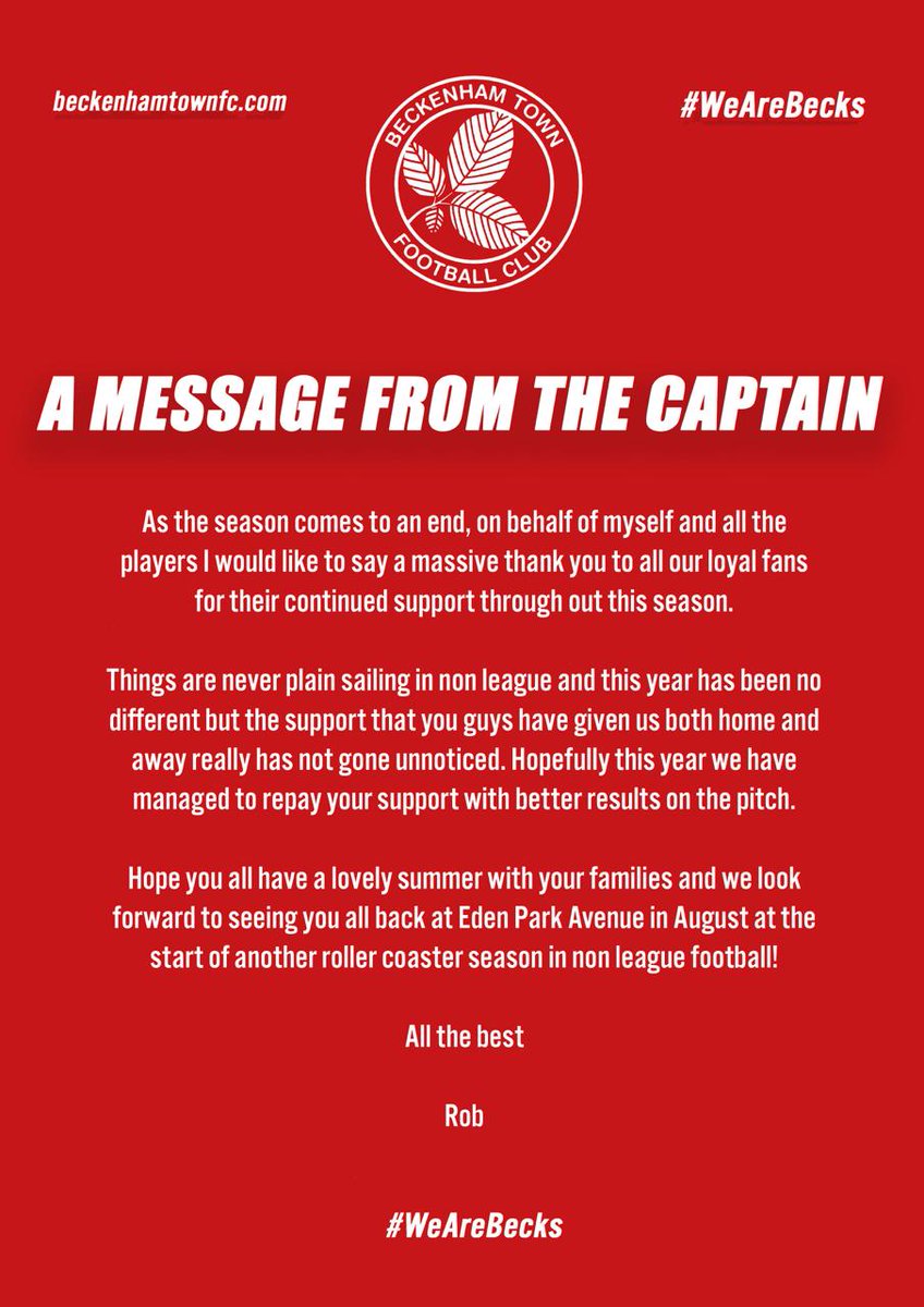 Beckenham Town FC tweet media
