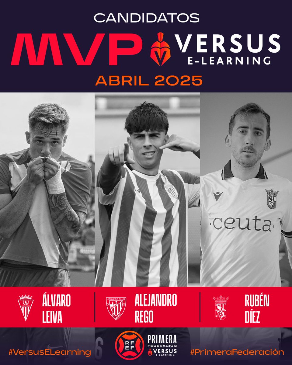 Primera Federación Versus e-Learning (@primera_rfef) on Twitter photo 😍 ¡Un mes mágico para ellos!
👇 ¡VOTA AQUÍ POR TU FAVORITO! 👇
…primerafederacion.versuselearning.com
🏆 Un reconocimiento de <a href="/versuselearning/">Versus e-Learning Group</a>.
#PrimeraFederación 😍 ¡Un mes mágico para ellos!
👇 ¡VOTA AQUÍ POR TU FAVORITO! 👇
…primerafederacion.versuselearning.com
🏆 Un reconocimiento de <a href="/versuselearning/">Versus e-Learning Group</a>.
#PrimeraFederación