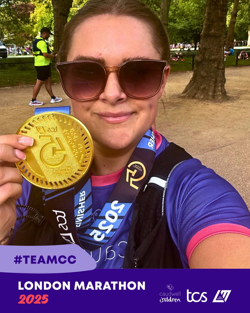 Well done #TeamCC! 🏅 Our Caudwell Children runners smashed the #LondonMarathon2025, so far raising £50K+ to support disabled &amp; autistic children. 💜

Register for your charity place in the 2026 <a href="/LondonMarathon/">TCS London Marathon</a> 👉 bit.ly/44ezgDR

#LondonMarathon #Marathon #Charity