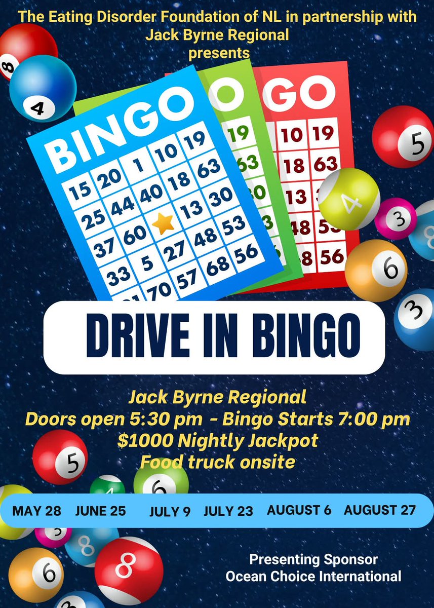 Volunteers Needed. 

Contact Tina via email tina@edfnl.ca.