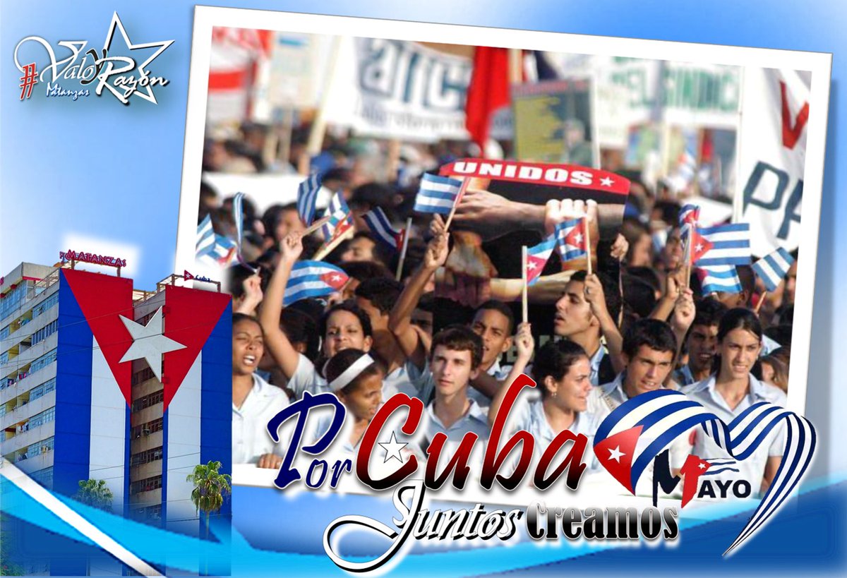 #1Mayo un golpe que el enemigo teme.
#PorCubaJuntosCreamos