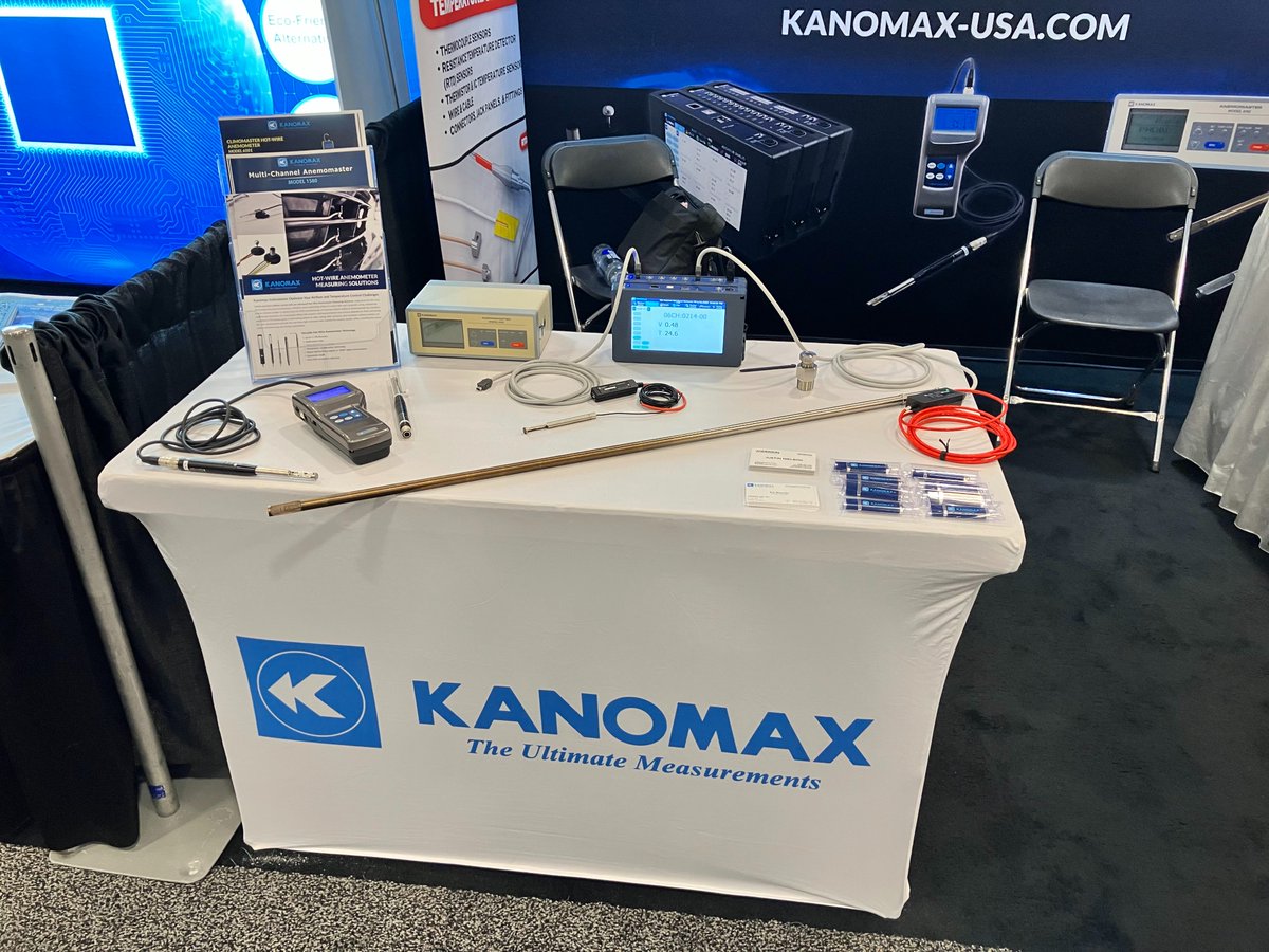 KanomaxUSA's tweet photo. Kanomax USA is exhibiting at @ThermalExpo 2025 at Booth #803 in Novi, Michigan, USA from April 28-30, 2025! Our industry experts are showing our new innovations in high temperature airflow testing and much more.
#thermalmanagement #thermalmanagementexpo #novimi https://t.co/4ckchFtN1f