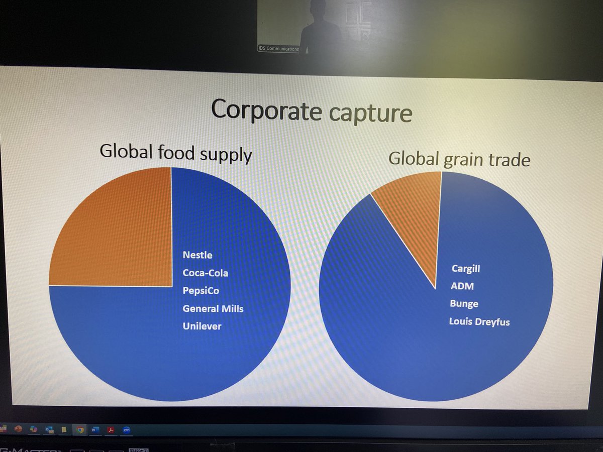 Great presentation by <a href="/StuartGillesp16/">Stuart Gillespie</a> on the Launch of his book  „Food Fight „