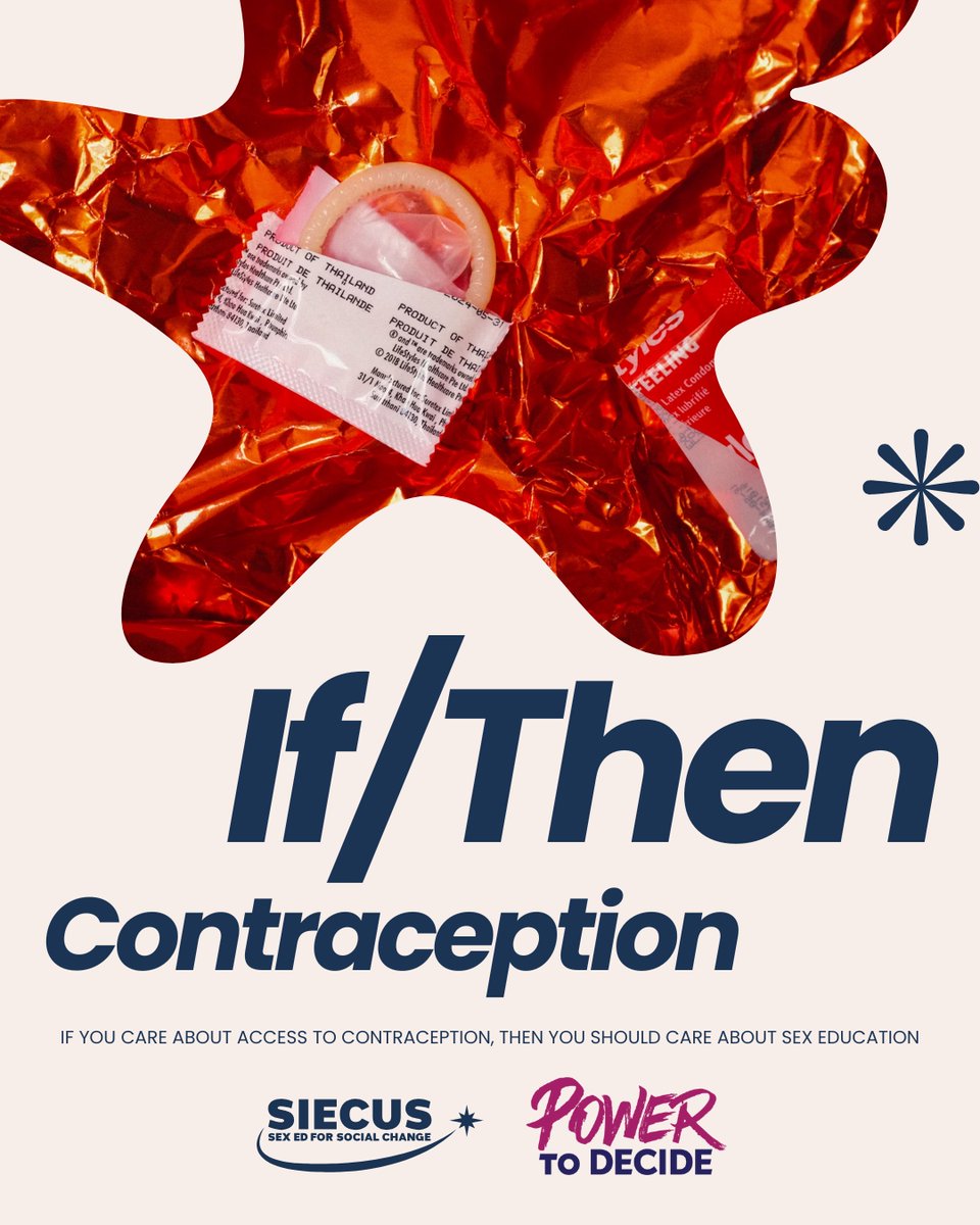 SIECUS (@siecus) on Twitter photo SIECUS teamed up with <a href="/powertodecide/">Power to Decide</a> on our latest If/Then Series: Contraception. We know that access and education are not separate solutions, they are stronger together 💪
siecus.org/resource/if-th…
#Contraception #Health SIECUS teamed up with <a href="/powertodecide/">Power to Decide</a> on our latest If/Then Series: Contraception. We know that access and education are not separate solutions, they are stronger together 💪
siecus.org/resource/if-th…
#Contraception #Health