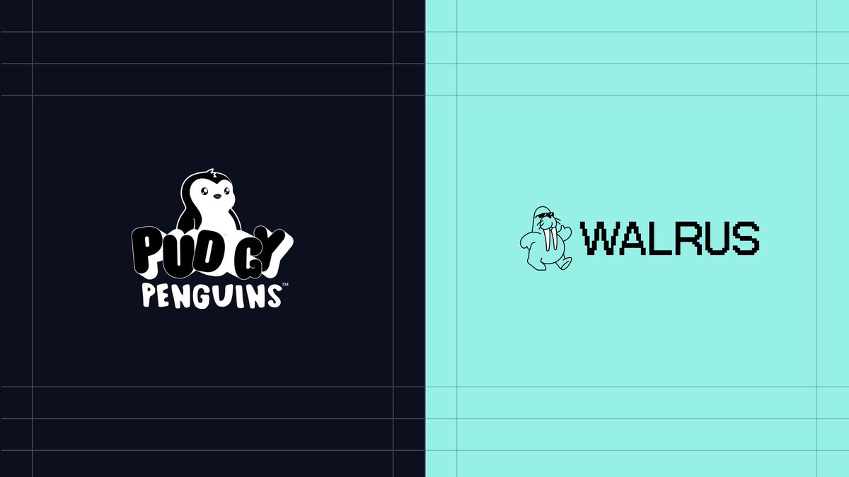 BIG NEWS!  🚨

PUDGY PENGUINS (<a href="/pudgypenguins/">Pudgy Penguins</a> ) X  WALRUS PROTOCOL(<a href="/WalrusProtocol/">Walrus 🦭/acc ,「🦑」</a>)🐧 🦭

DECENTRALIZED STORAGE FOR STICKERS &amp; GIFS VIA TUSKYTOOLS! 

SECURE, EFFICIENT, UNSTOPPABLE! 
✨👀