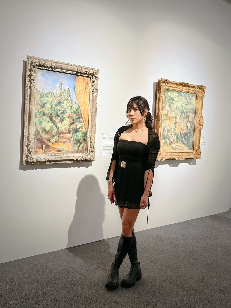 jinnybabybaby's tweet image. 扮睇畫… pretending to know Art. He is a real pioneer 😎💃🏻

#paulcézanne
