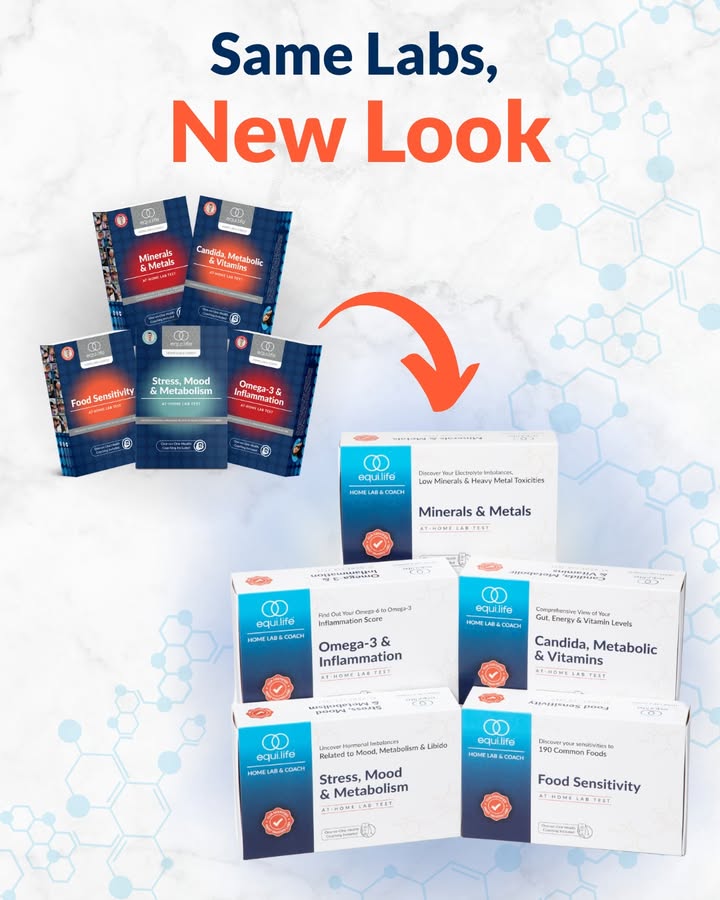 AchieveEquiLife's tweet image. Our at-home lab tests have a sleek new look! 🌟 Same easy process, just fresher packaging. You may still receive the original during the transition—but rest assured, it’s just as accurate. Let us know what you think!  #LabTest #Wellness