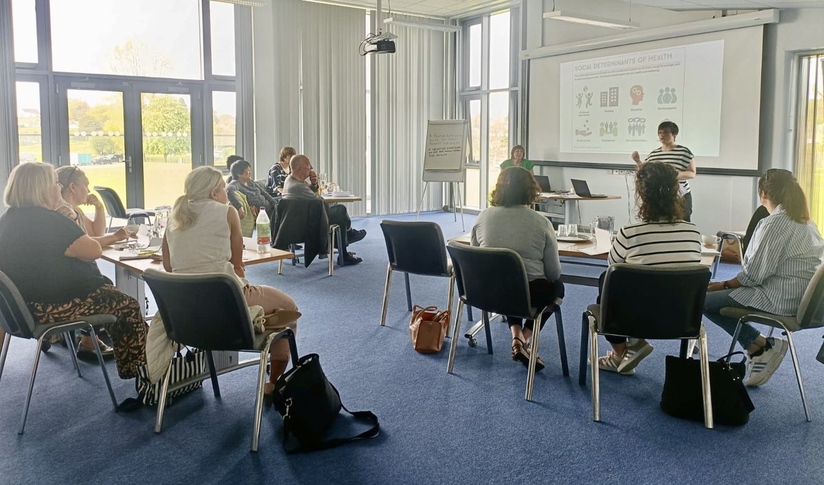 Thank you to everyone who attended today’s Health Inequalities &amp; Community Development course. It was inspiring to see practitioners from both statutory and community sectors coming together to learn, share insights, and build meaningful connections. Collaboration like this is