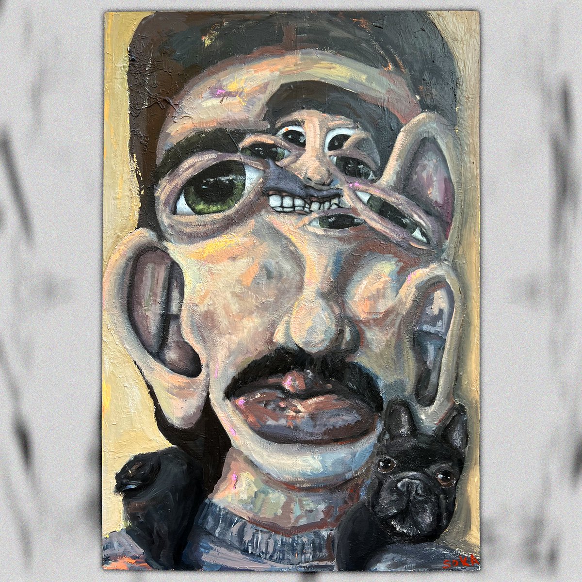 soka4000's tweet photo. "merci animaux"

120x80

acrylique sur bois https://t.co/vyHxIxwHoi