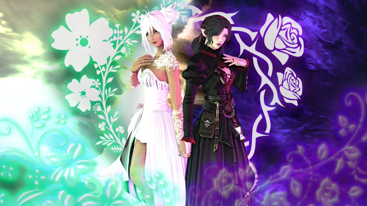 S'asha (@sashasakurasou) on Twitter photo Walking in opposite directions
Yet always remaining side by side
Gpose commission by the very talented
<a href="/elenaelgar_xiv/">Elena Elgar (Kinko Mitsuki)</a>, from the #WisteriaXIV auctions.
#GPOSERS #GPOSER #ffxiv #ffxivgposers #gpose #EorzeaPhotos Walking in opposite directions
Yet always remaining side by side
Gpose commission by the very talented
<a href="/elenaelgar_xiv/">Elena Elgar (Kinko Mitsuki)</a>, from the #WisteriaXIV auctions.
#GPOSERS #GPOSER #ffxiv #ffxivgposers #gpose #EorzeaPhotos