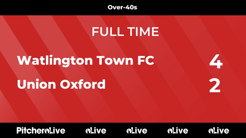 FULL TIME: Watlington Town FC 4 - 2 Union Oxford
#WATUNI #Pitchero
pitchero.com/clubs/watlingt…