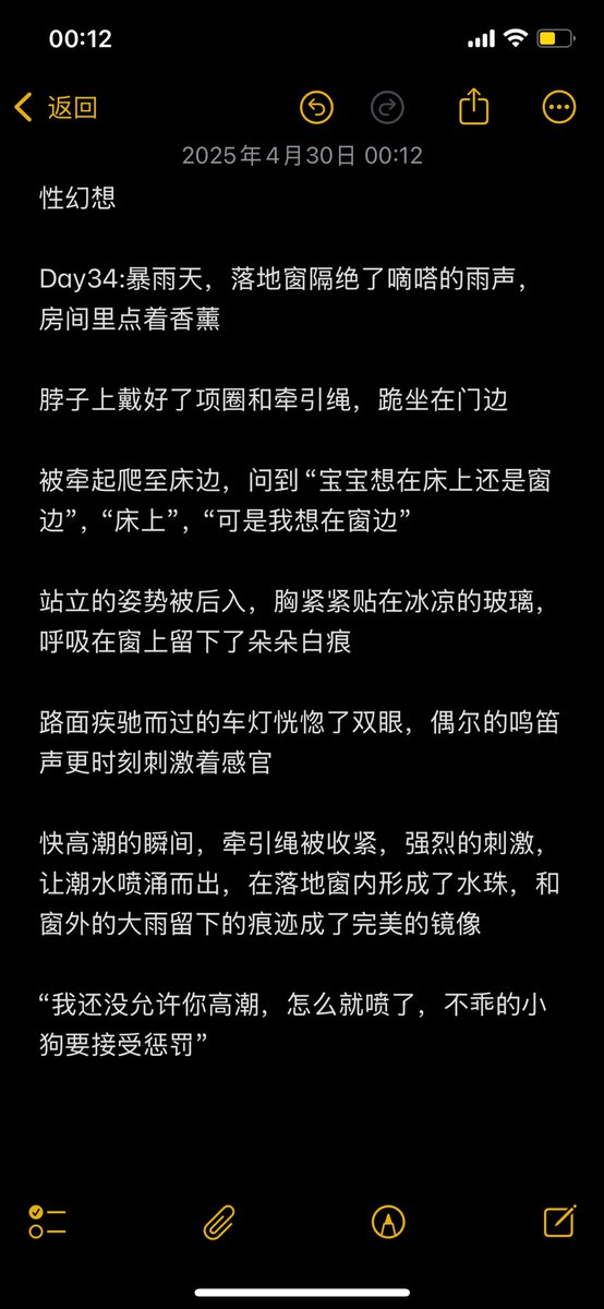 性幻想

前两天下雨的时候写的

#les #女同性恋 #女同