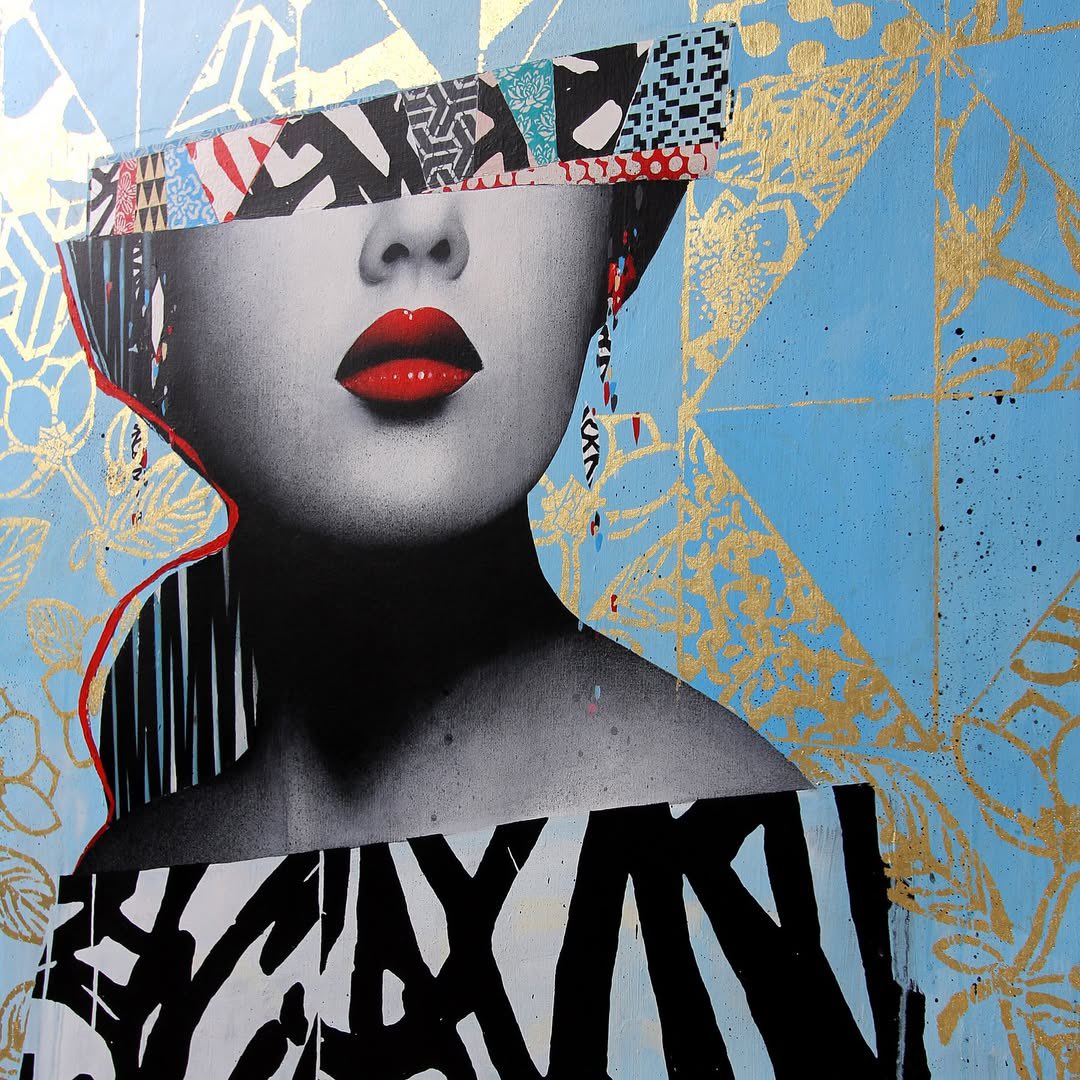 Opening this Thursday: Sacred Cipher—the newest solo exhibition by Hush debuts at Lennox St. Gallery in Melbourne! On view from May 1 to May 31.⁠
⁠
🔗 Discover more about the artist printthemall.com/artists/hush/