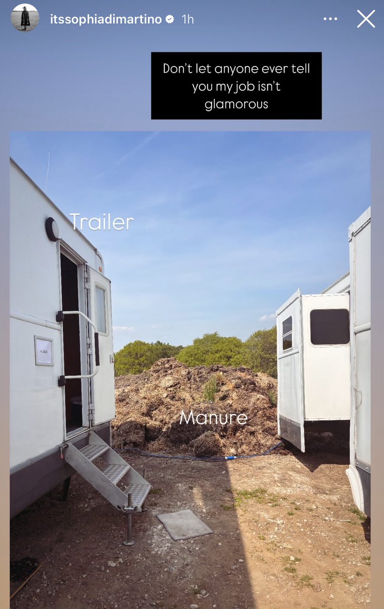 Guys! Sophia on the set?????? of what??? DOOMSDAY?