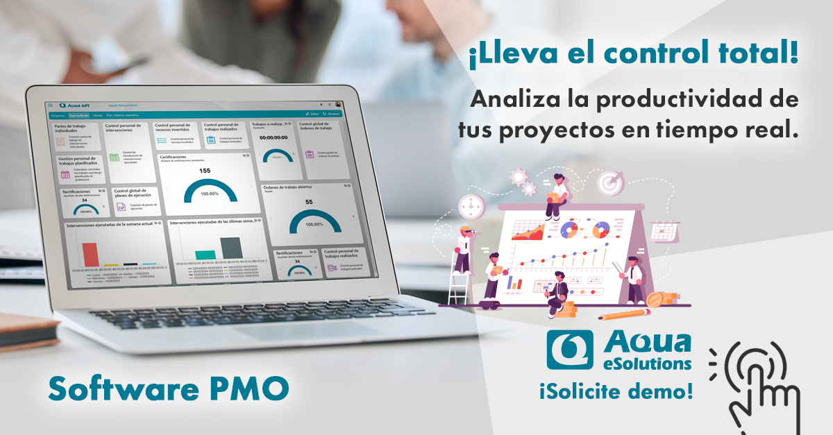 AquaeSolutions's tweet photo. ⚡️Consigue el control total de tu cartera de proyectos analizando su productividad en tiempo real: Aqua Project &amp; Services, #SoftwarePM:
✔️  Detecta desvíos
✔️ Optimiza recursos
✔️ Protege márgenes
✔️ Mejor experiencia del cliente

¡Decide con datos!  https://t.co/LlRwYJARwi https://t.co/kipaeoJLte