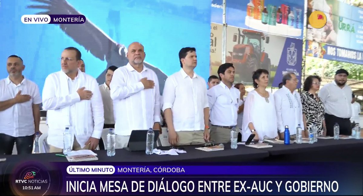 RodrigoDDHH's tweet photo. En respuesta a la invitación y propuesta del presidente @petrogustavo, hoy se instala la mesa con exjefes de las extintas  AUC para avanzar en el cierre definitivo del proceso de Ralito. Este espacio histórico tiene como pilares fundamentales: 

i. Actos de reparación simbólica (especialmente a sujetos de reparación colectiva como universidades públicas)

ii. La búsqueda de personas desaparecidas junto a la @UBPDcolombia

iii. La recuperación de bienes y tierras para las víctimas y la reforma agraria @AgenciaTierras 

iv. En especial las garantías de NO repetición. 

Es un paso firme para la #PazTotal 

#RalitoCierra