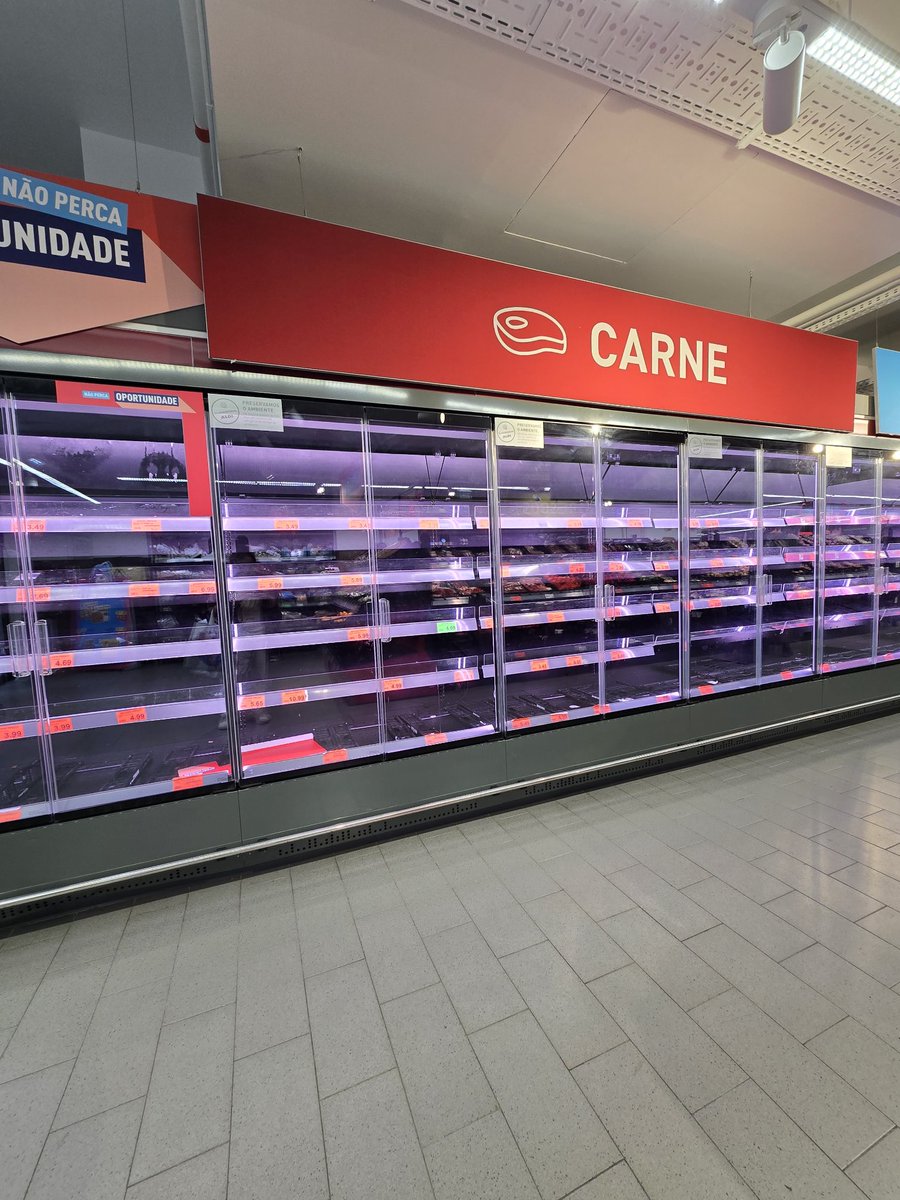 El super hoy después del apagon de ayer...