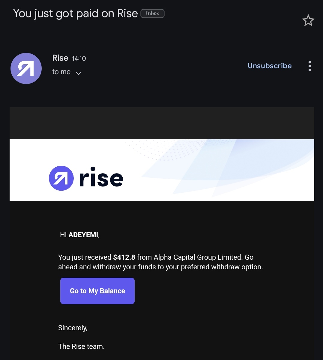 EggoldTrades➕️ (@adeyemieggold) on Twitter photo First Payout from <a href="/AlphaCapitalUK/">Alpha Capital Group</a>.
This is just the beginning. All thanks to God and S/O to EU and GU. First Payout from <a href="/AlphaCapitalUK/">Alpha Capital Group</a>.
This is just the beginning. All thanks to God and S/O to EU and GU.