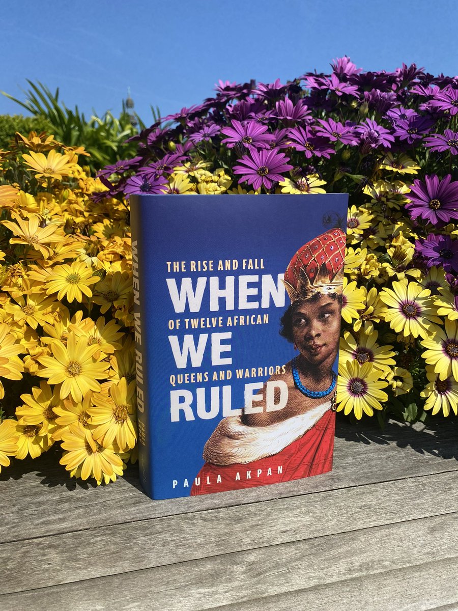 What could be better than a beautiful book on a lovely sunny day? 

When We Ruled: The Rise and Fall of Twelve African Queens and Warriors publishes on the 8th May and it will blow you away 🩵💙 

Preorder now for a treat next week: geni.us/WhenWeRuled