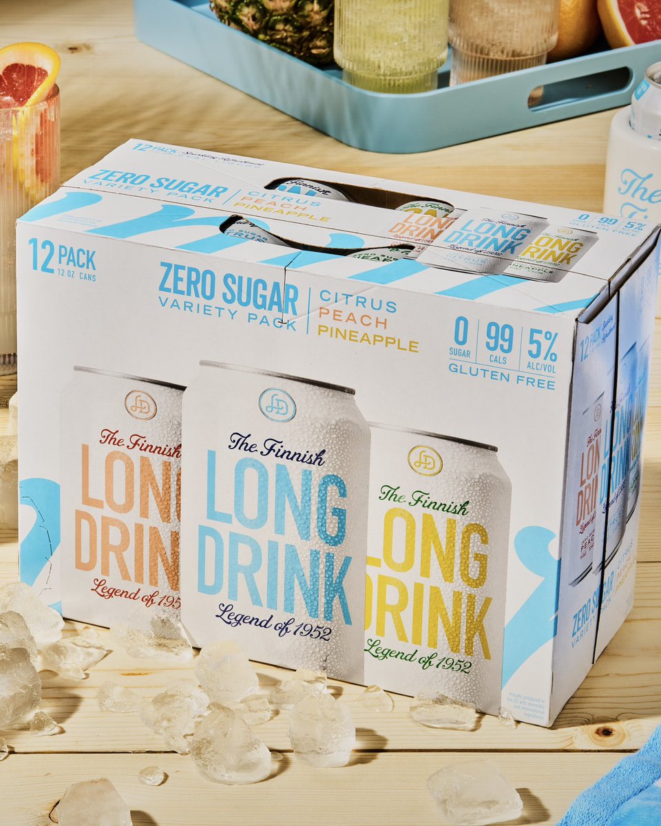 The rumors are true… Zero Sugar Variety Pack is here - with two NEW zero sugar flavors: Peach and Pineapple! 

❌ No sugar, no carbs
👍 99 calories 
✅ All the flavor 

Link in bio to find it near you.