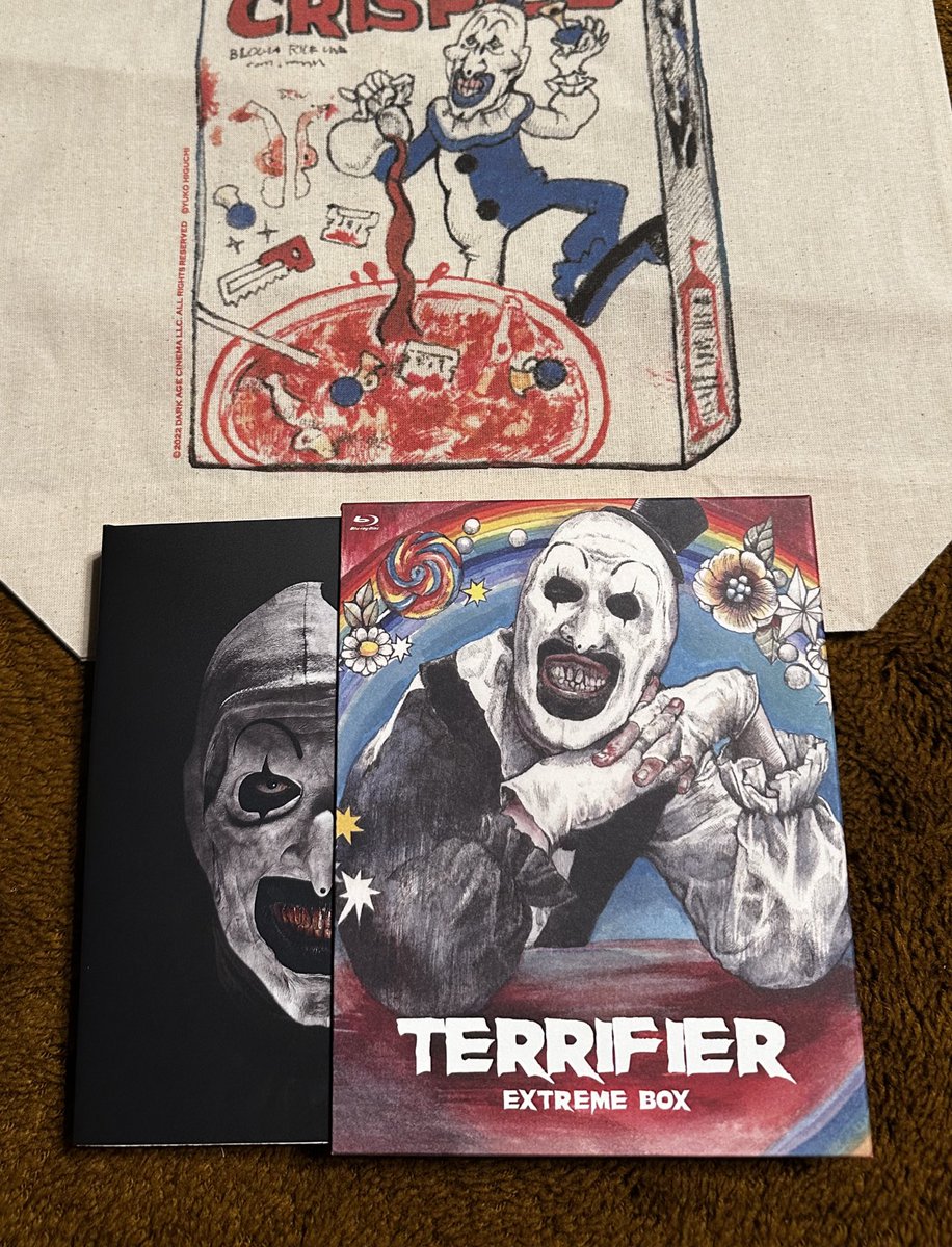 今度発売のテリファーのBlu-rayてんこ盛りセット ボリス雑貨店でもお