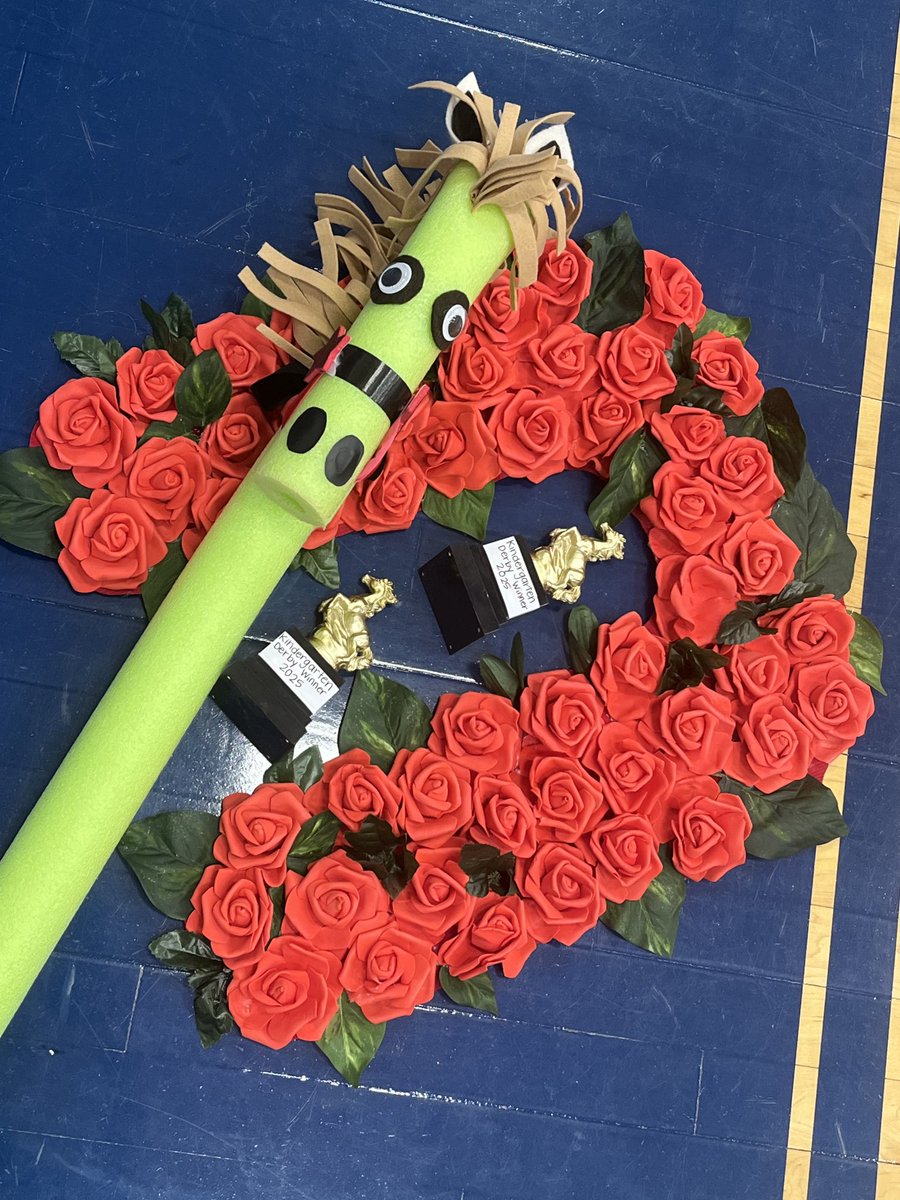 Guess what’s coming?!?  #kindergartenderby #runfortheroses Friday, May 2 - 1:30 PM ⁦<a href="/MoyerPhysEd/">Kevin Hedenberg</a>⁩ ⁦<a href="/KaraKowalk/">Kara Kowalk</a>⁩ ⁦<a href="/FTSUPT/">Brian Robinson</a>⁩