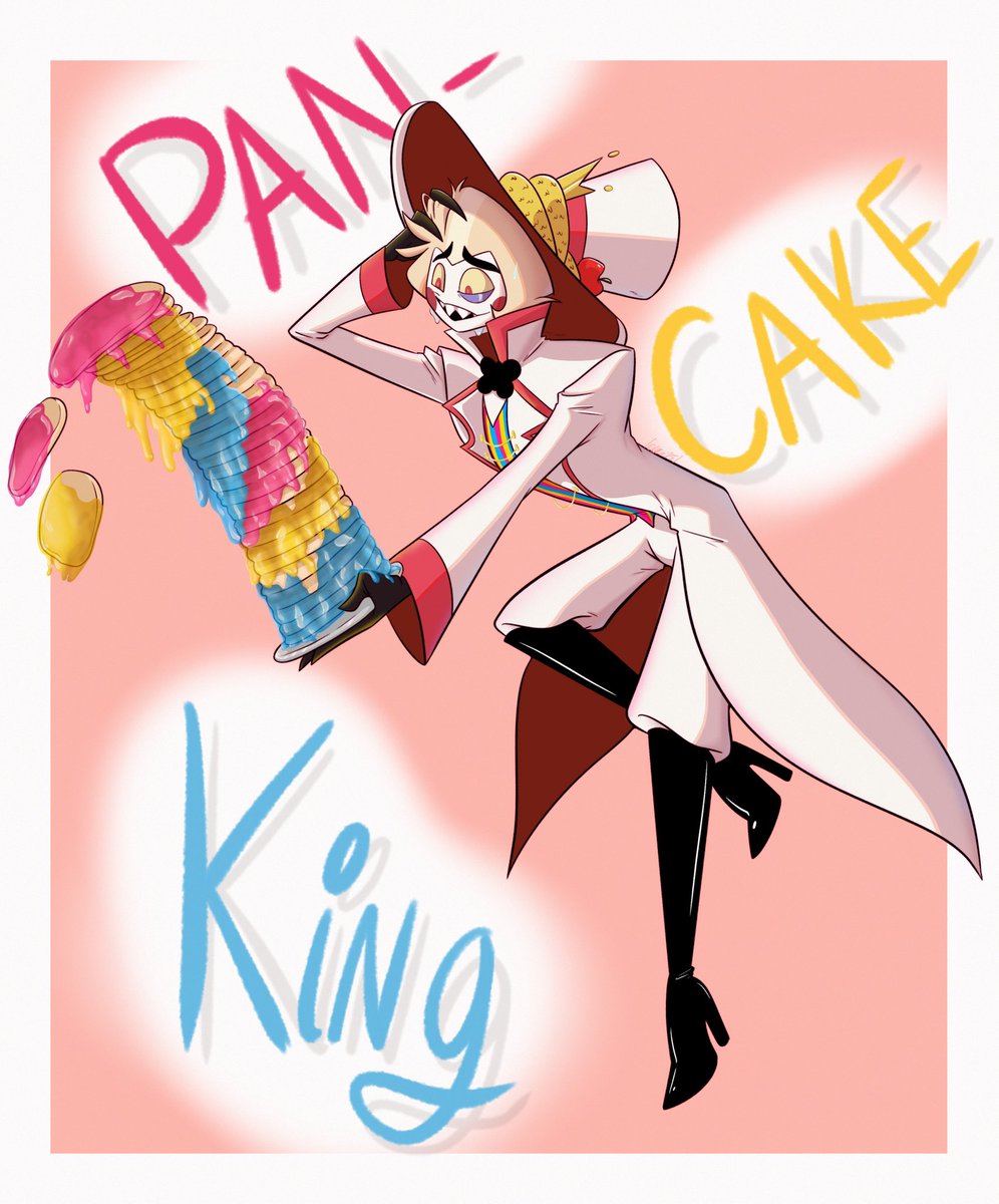 You don’t know how excited I got when he was confirmed pan! I had to make this in his honor! ❤️❤️❤️❤️🍎🍎🍎🍎❤️❤️❤️❤️

#LuciferMorningstar #LuciferHazbinHotel #lucifer