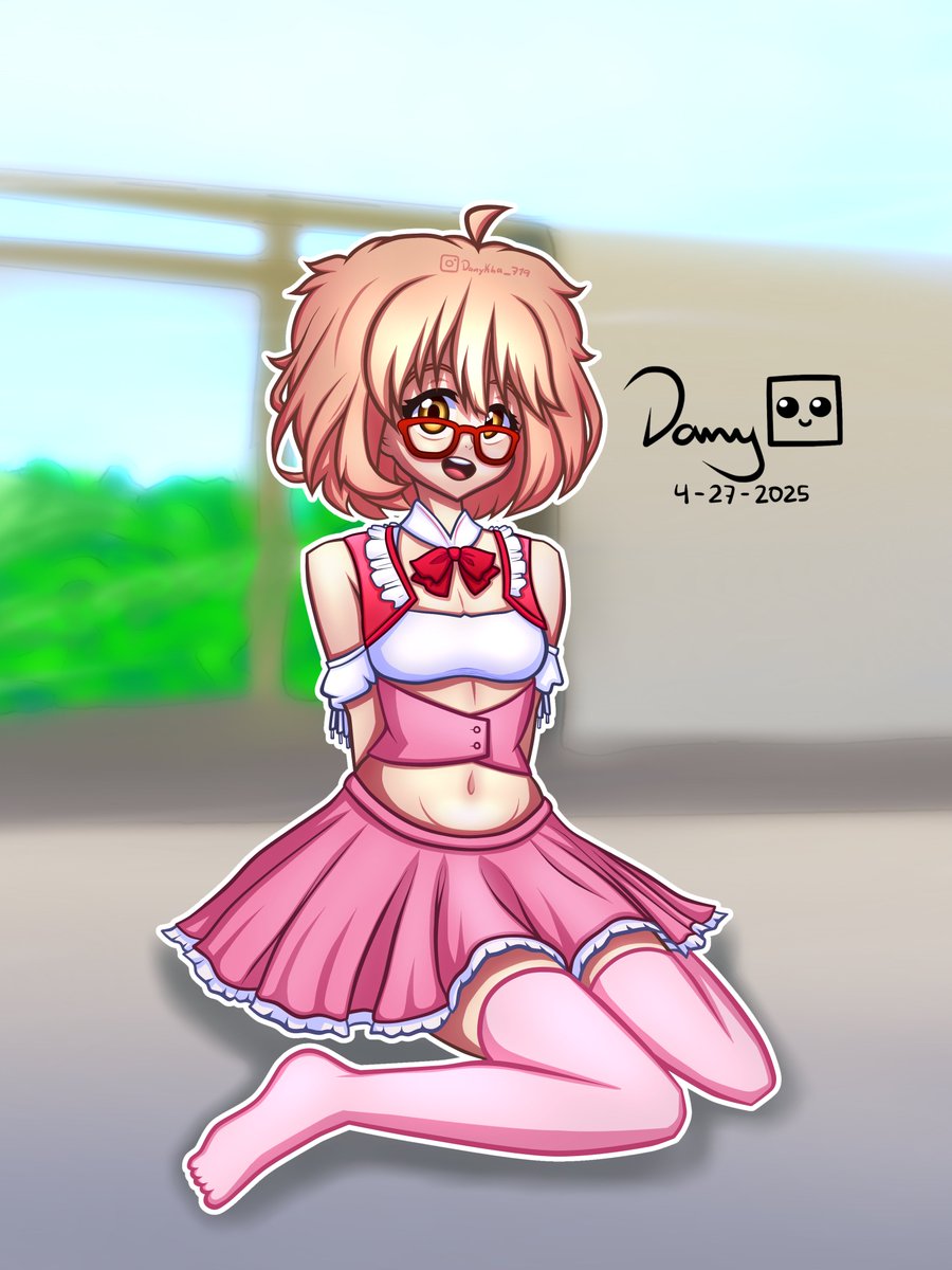 Mirai Kuriyama Idol dress (Full Body fanart) 🩷 
( 4/27/2025 )

#VGenComm #Vgen #art