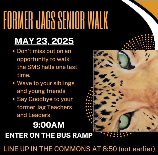 SMS Senior Walk information