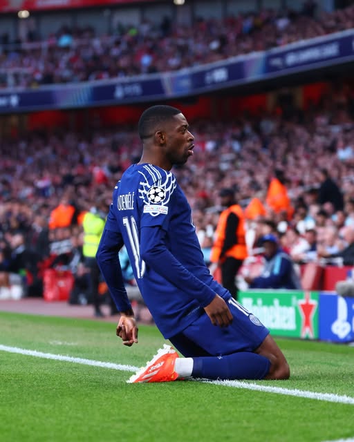 marpensatv's tweet image. EL PSG PEGA PRIMERO EN INGLATERRA 
Un golazo de Ousmane Dembélé le dio el triunfo al PSG en la casa del Arsenal en Inglaterra, en el juego de ida de la semifinal de la Liga de Campeones de Europa. 

Síguenos en Youtube youtube.com/@marpensatv 
#MarpensaTV