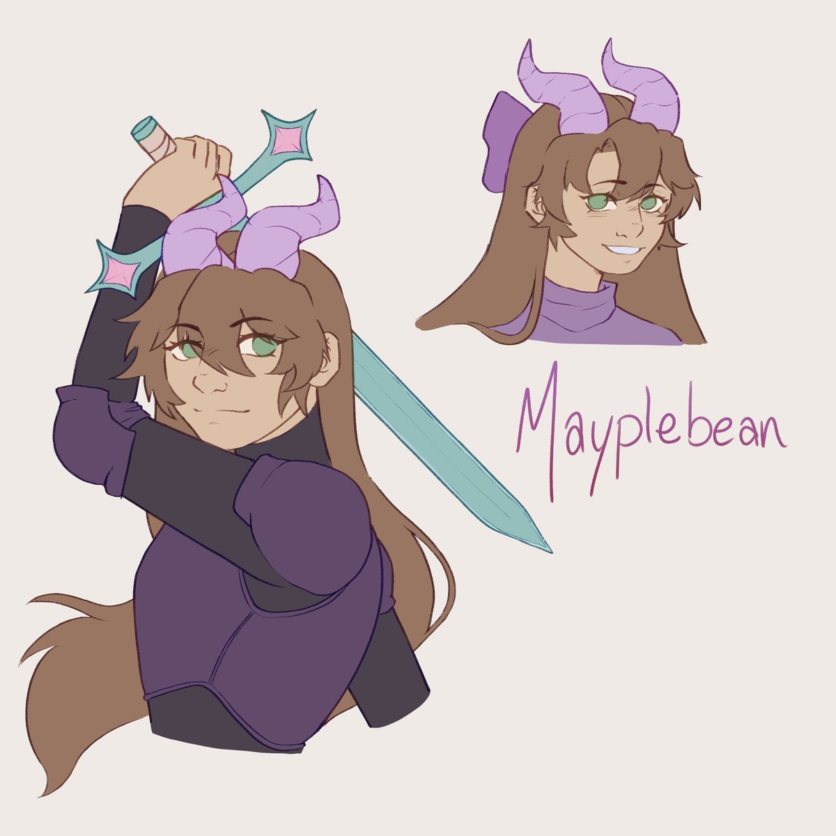 MAYPLEBEAN FANART!! (I will render later) 
——
This was such a good time and can’t wait to continue getting to do such fun designs^^
——
I’ll see you guys for next round!!
