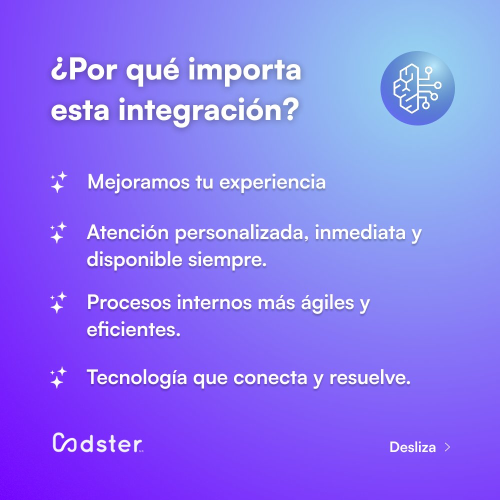 Codster_io's tweet photo. Todo gran cambio empieza con una conversación.
Hoy presentamos Xami-CX, nuestra plataforma de GenAI impulsada por AWS Bedrock.
💬 Automatiza, entiende y transforma cada interacción.
🚀 Pruébalo hoy como usuario.
Mañana, poténcialo en tu empresa.  👉 https://t.co/DsYpPE96Br https://t.co/vyE9Onha3O