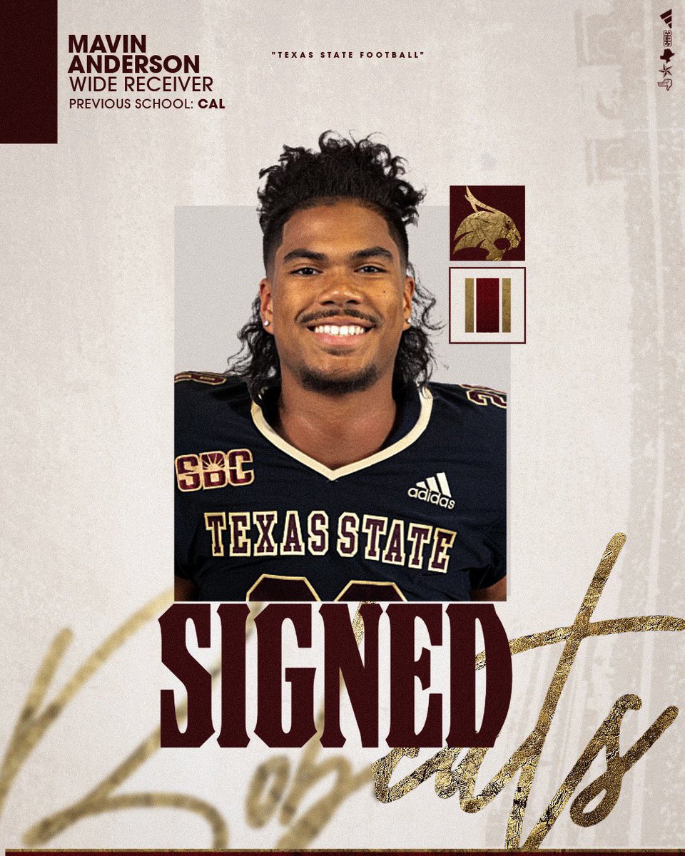 TXSTATEFOOTBALL's tweet image. 𝐒𝐢𝐠𝐧𝐞𝐝, 𝐬𝐞𝐚𝐥𝐞𝐝 𝐚𝐧𝐝 𝐝𝐞𝐥𝐢𝐯𝐞𝐫𝐞𝐝✍️

Welcome home @mavinanderson_ 

#EatEmUp