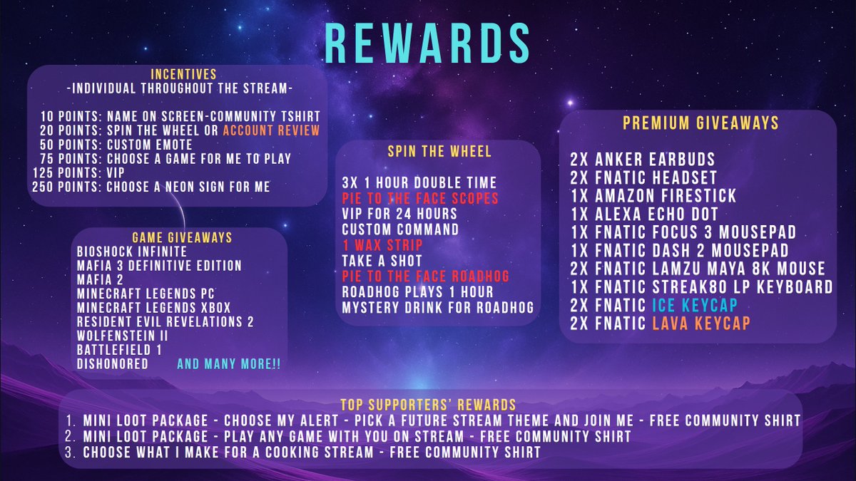 Birthday Streamathon 1st May 20:00 BST 
twitch.tv/Scop3s_
(I'm Old Now)